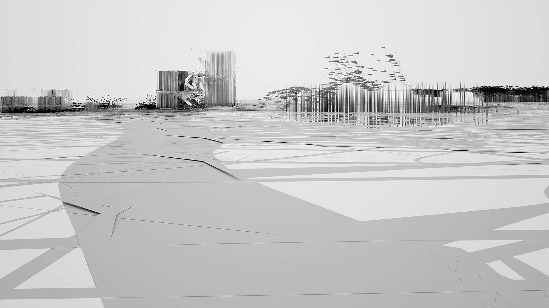 Walking with Redrick Shouhart, 3D virtual environement by Christo Bakalov